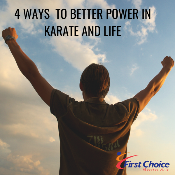 4 Ways to Power in Karate and Life