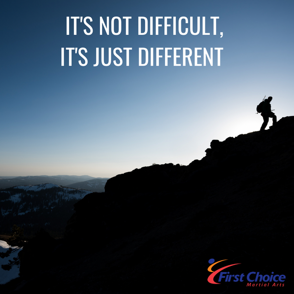 It's not Difficult, It's just Different