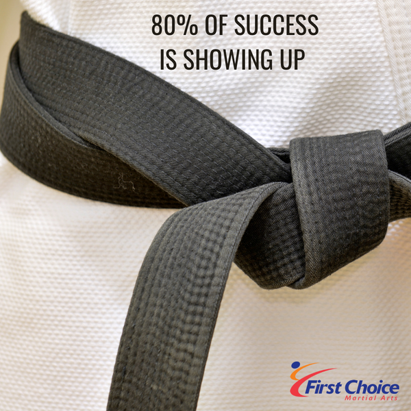 80% of Success is Showing Up