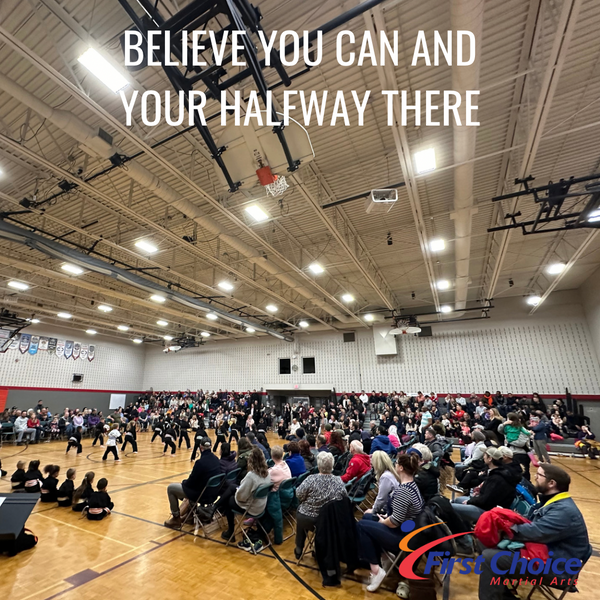 Believe you Can and Your Halfway There