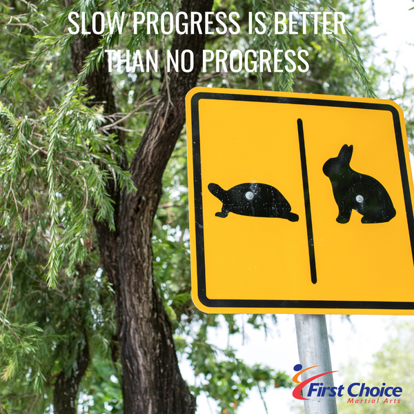 Slow Progress is Better than No Progress